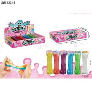 Colorful Glitter Slimy Tube Toy