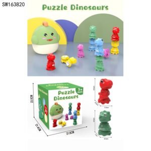Puzzle Dinosaurs Educational Toy Set