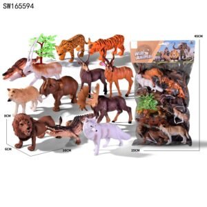 Wild Animal Figures Playset