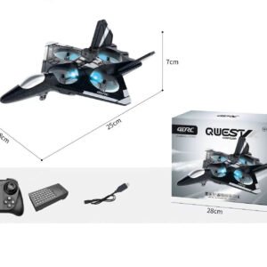 Quest Stealth Fighter RC Drone Plane