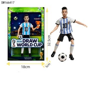 11.5-inch Action Figure Soccer Player Doll LEO MESSI