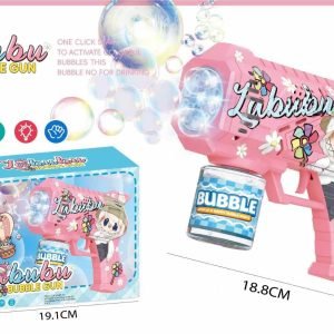 Cute Cartoon Pink Bubble Gun