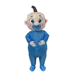 Giant Inflatable Baby Costume Blue – Fun for All Ages
