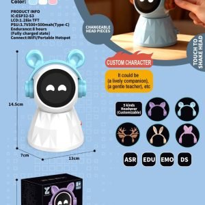 AI Touch Robot Table Pet