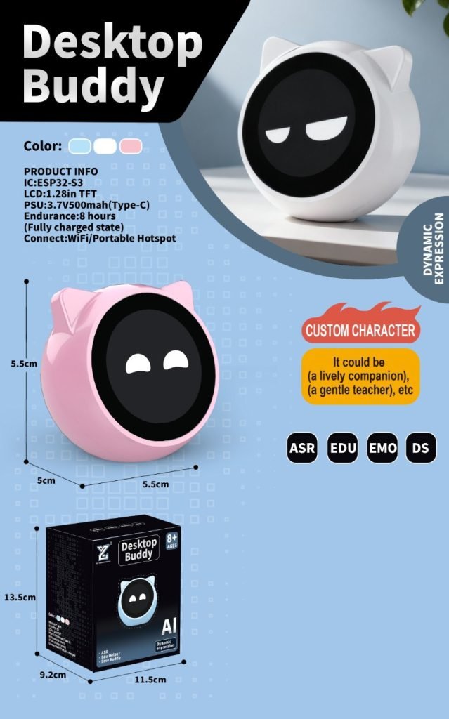 AI accompanies conversation machine table pets