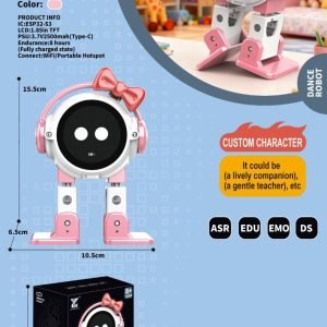 AI version action circular screen AEKO robot