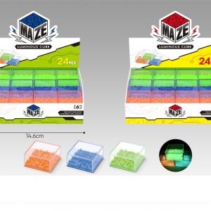 Luminous 3D Maze Cube