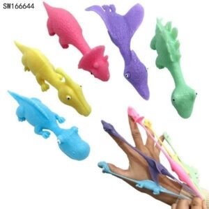 Slingshot Dinosaur Fidget Toy, Stretchy TPR Flying Dinosaur Sling Shot Toy for Kids Party Favors