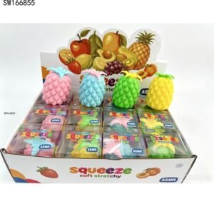 Soft Stretch Fruit Squeeze Toy, Adorable Fidget Stress Toy for Boys and Girls